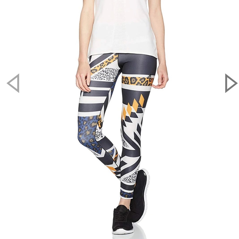 Adidas | Ultimate Fit Leggings African Print Size XS | ASO Yoga With Adriene!